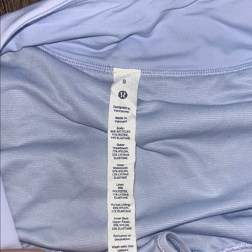 Lululemon speed up shorts low rise 2.5 - Picture 3 of 3